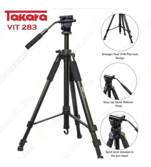 Takara VIT-283 Video Tripod